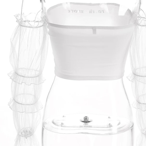 Rock More Blouse Ruffle sleeved Top - Picture 3 of 4